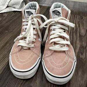 light pink Vans women’s size 5. men’s 3.5